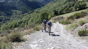 Mountainbike Tour in den Bergen
