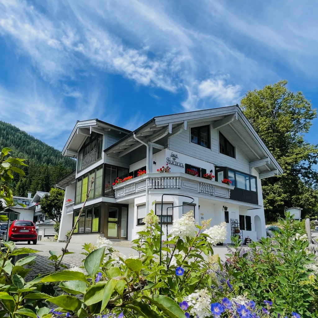 Haus von unten